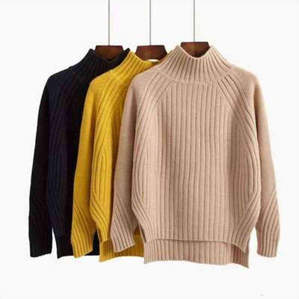 woman sweaters womens turtleneck sweater autumn winter pullover loose sweater black long sleeve short front long back h993, White;black
woman sweaters womens turtleneck sweater autumn winter pullover loose sweater black long sleeve short front long back h993, White;black
