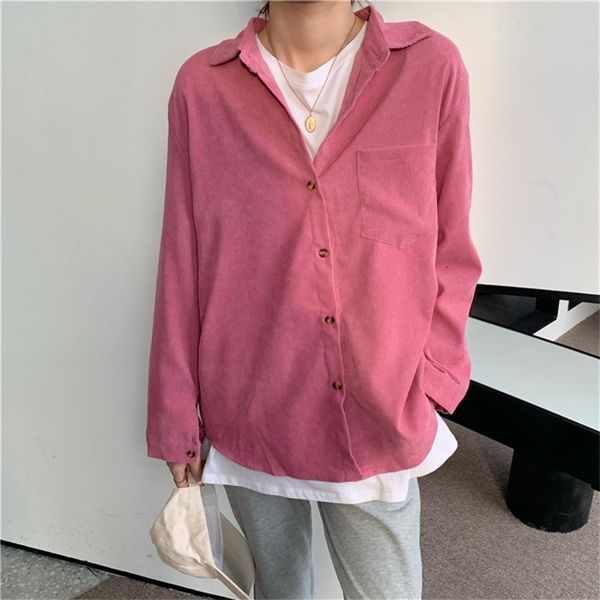 casual vintage oversize high street outwear chic all match stylish office lady brief loose shirts clothe 210421, White
casual vintage oversize high street outwear chic all match stylish office lady brief loose shirts clothe 210421, White