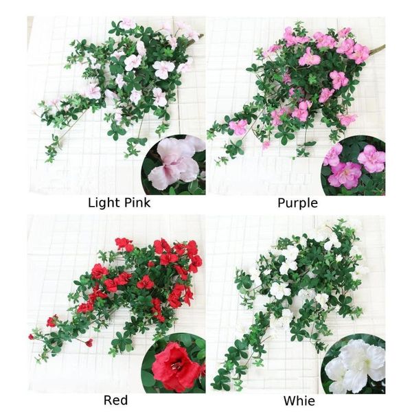 decorative flowers & wreaths artificial fake azalea vine garland wall hanging decor for home wedding flower rattan
decorative flowers & wreaths artificial fake azalea vine garland wall hanging decor for home wedding flower rattan