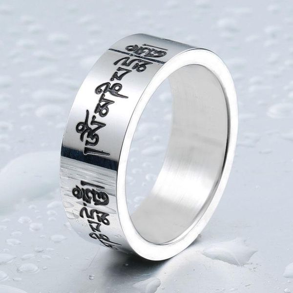 cluster rings beier store 316l stainless steel ring om mani padme hum mantra buddhism symbol jewelry br-r072, Golden;silver
cluster rings beier store 316l stainless steel ring om mani padme hum mantra buddhism symbol jewelry br-r072, Golden;silver