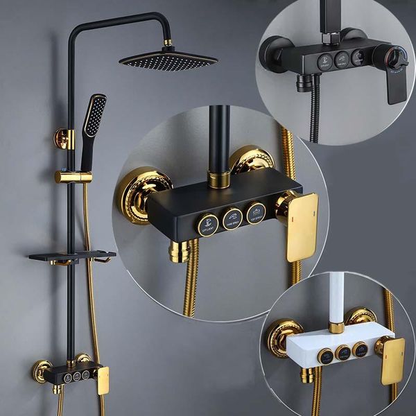 bathroom shower sets brass wall mount thermostatic mixer faucet single handle bathtub with handheld
bathroom shower sets brass wall mount thermostatic mixer faucet single handle bathtub with handheld