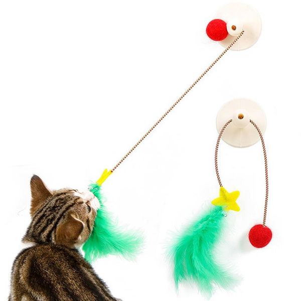 cat toys legendog 1pc teaser suction cup faux feather kitten wand self entertaining toy pet interactive scratch
cat toys legendog 1pc teaser suction cup faux feather kitten wand self entertaining toy pet interactive scratch