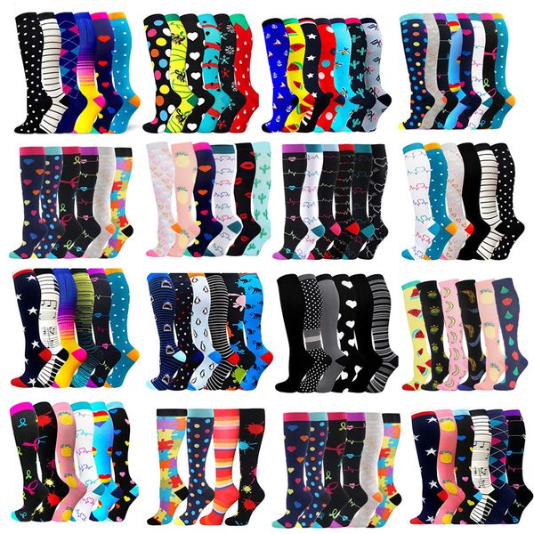 3/6/7 pairs/pack compression socks women men knee high 30 mmhg sports socks edema diabetes varicose veins running socks size s, Black;white
3/6/7 pairs/pack compression socks women men knee high 30 mmhg sports socks edema diabetes varicose veins running socks size s, Black;white