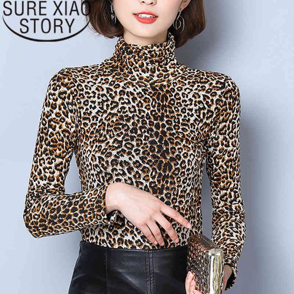 women blouses female long sleeve high collar leopard print lady shirt inside wildness plus size 2173 50 210415, White
women blouses female long sleeve high collar leopard print lady shirt inside wildness plus size 2173 50 210415, White
