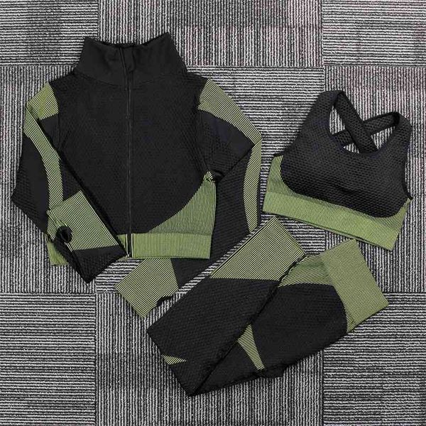 seamless high waist women yoga sets female gym suits wear running clothes suit long sleeve leggings fitness sports 210802, Gray
seamless high waist women yoga sets female gym suits wear running clothes suit long sleeve leggings fitness sports 210802, Gray