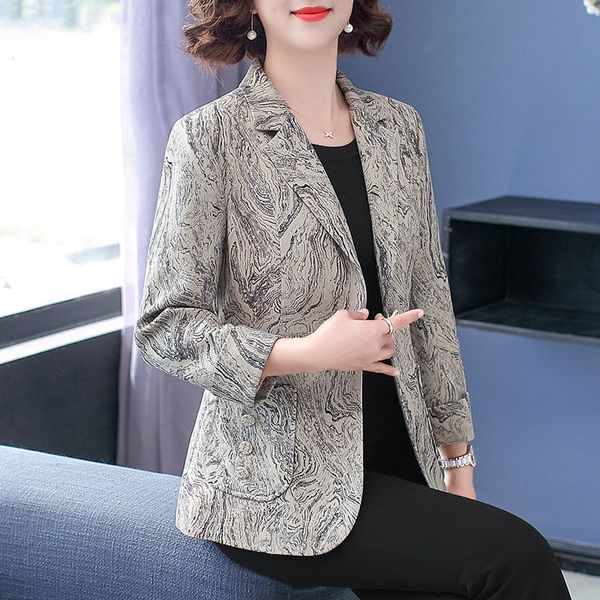 women's jackets floral print blazer spring autumn women notched collar suits office ladies single button blazers plus si wmi3, Black;brown
women's jackets floral print blazer spring autumn women notched collar suits office ladies single button blazers plus si wmi3, Black;brown