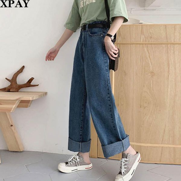 women's jeans streetwear vintage long wide leg pants for women 2021 summer high waist loose denim female trousers capris, Blue
women's jeans streetwear vintage long wide leg pants for women 2021 summer high waist loose denim female trousers capris, Blue