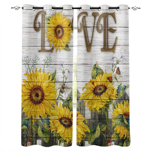 love sunflower butterfly bee wooden board window curtains for living room bedroom modern curtain home decoration kid drapes &
love sunflower butterfly bee wooden board window curtains for living room bedroom modern curtain home decoration kid drapes &