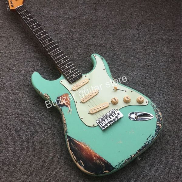 custom shop 1954 strat 60th anniversary reissue relic green cover sunburst electric guitar,rosewood fretboard guitarra
custom shop 1954 strat 60th anniversary reissue relic green cover sunburst electric guitar,rosewood fretboard guitarra