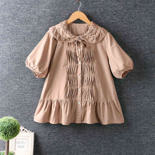 women's blouses & shirts lamtrip lolita fairy pleated lace layer peter pan collar short sleeve cotton sweet cute shirt 2021 summer, White
women's blouses & shirts lamtrip lolita fairy pleated lace layer peter pan collar short sleeve cotton sweet cute shirt 2021 summer, White
