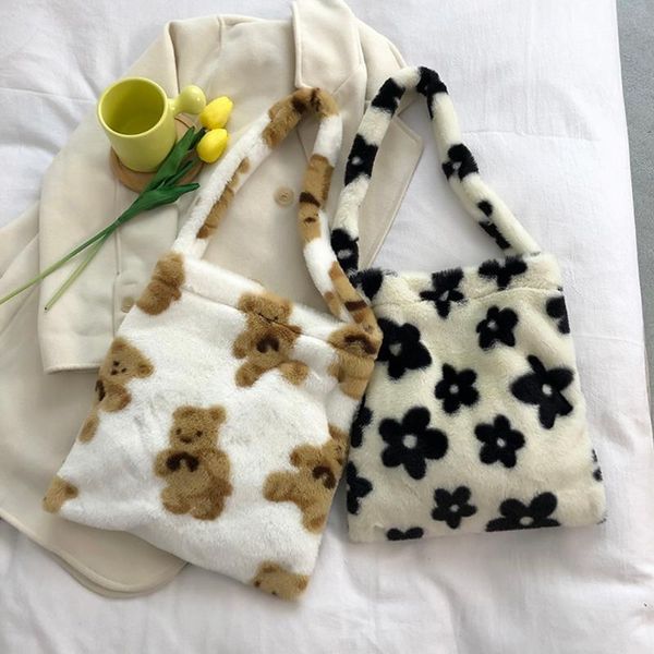 evening bags fashion women shopping bag flower print plush shoulder ladies autumn winter large capacity tote handbags underarm
evening bags fashion women shopping bag flower print plush shoulder ladies autumn winter large capacity tote handbags underarm