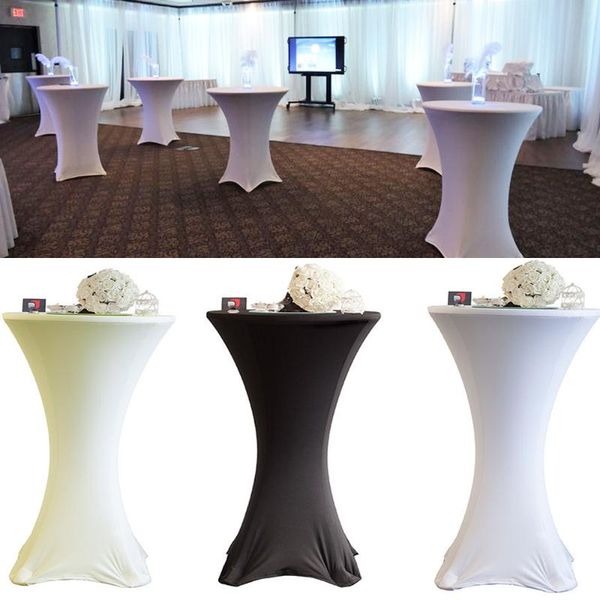 table cloth white/black spandex cocktail cover for wedding decor lycra bar bistro covers event party 60cm
table cloth white/black spandex cocktail cover for wedding decor lycra bar bistro covers event party 60cm