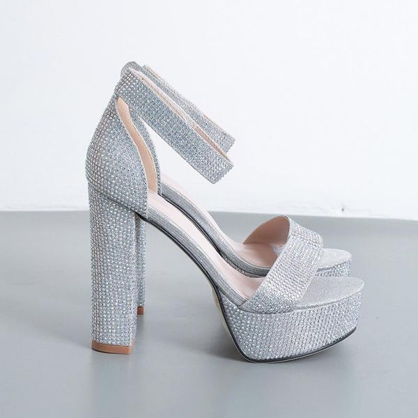 bling sandals crystal sequined platform women shoes for pole dance fashion one strap open toe cover heel shiny dress, Black
bling sandals crystal sequined platform women shoes for pole dance fashion one strap open toe cover heel shiny dress, Black
