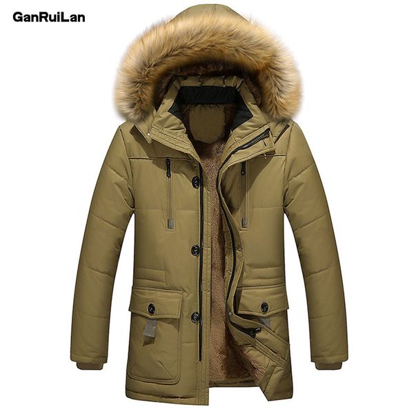 winter men's cotton jackets fur hooded detachable long male casual parkas fleece thick warm brand clothing jk18044 210518, Black;brown
winter men's cotton jackets fur hooded detachable long male casual parkas fleece thick warm brand clothing jk18044 210518, Black;brown