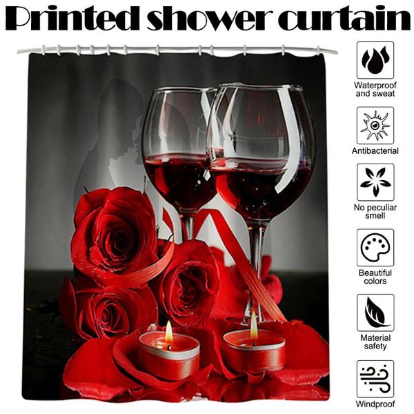 shower curtains curtain rose red wine romantic lovers waterproof polyester bath for bathroom accessories with 12 hooks
shower curtains curtain rose red wine romantic lovers waterproof polyester bath for bathroom accessories with 12 hooks