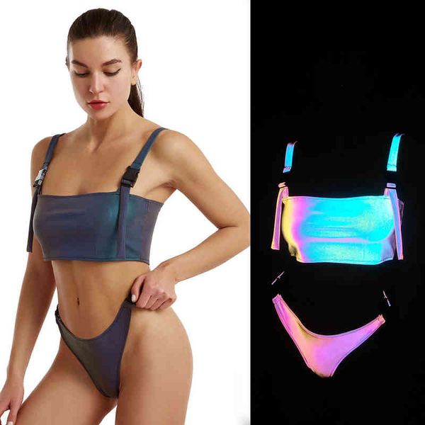 Reflective Sexy Micro Bikinis Mujer Women Swimwear Solid Bikini Set Swimsuit Bathing Swimming Suit Mayo Biquini Maillot De Bain, White;black
Reflective Sexy Micro Bikinis Mujer Women Swimwear Solid Bikini Set Swimsuit Bathing Swimming Suit Mayo Biquini Maillot De Bain, White;black