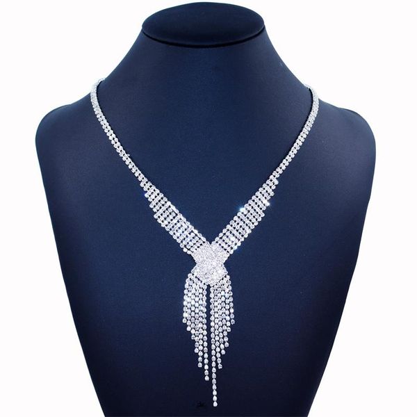 chokers square crystal choker necklaces for women long tassel rhinestone weddings jewelry party gifts, Golden;silver
chokers square crystal choker necklaces for women long tassel rhinestone weddings jewelry party gifts, Golden;silver
