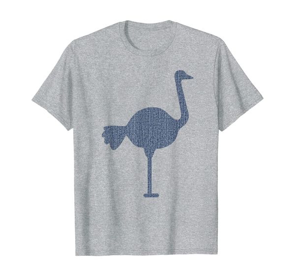 emu denim jeans summer ostrich bird rhea lover girl gift t-shirt, White;black