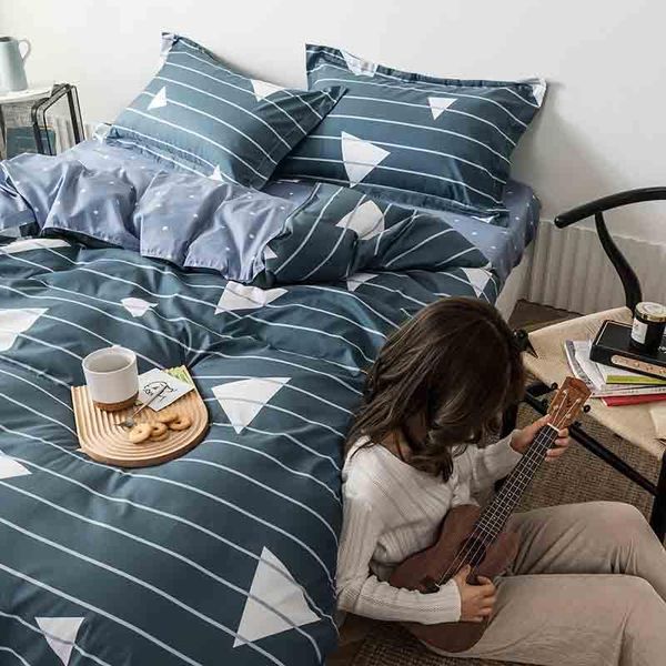 bedding sets 3/4pcs set geometric duvet cover flat sheet black bed linen leaf ab side home decor grey bedclothes
bedding sets 3/4pcs set geometric duvet cover flat sheet black bed linen leaf ab side home decor grey bedclothes