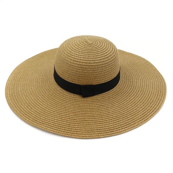 summer shade beach sun hat ladies autumn outdoor travel solid color big brim straw wide hats, Blue;gray
summer shade beach sun hat ladies autumn outdoor travel solid color big brim straw wide hats, Blue;gray