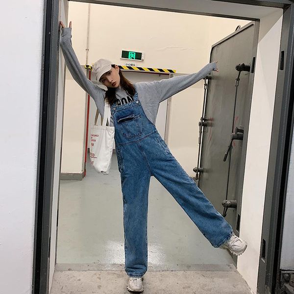 women's jeans bull-puncher pants female restore ancient ways loose wide leg hangs feeling to drag ground trousers show thin, Blue
women's jeans bull-puncher pants female restore ancient ways loose wide leg hangs feeling to drag ground trousers show thin, Blue
