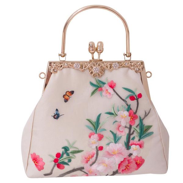 elegant chinese style floral embroidery evening bags quality silk women handbag metal frame tote crossbody bag for
elegant chinese style floral embroidery evening bags quality silk women handbag metal frame tote crossbody bag for