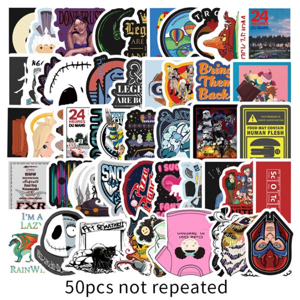 50 pcs ins wind cartoon graffiti waterproof skateboard travel suitcase phone lapluggage stickers cute kids girl toys
50 pcs ins wind cartoon graffiti waterproof skateboard travel suitcase phone lapluggage stickers cute kids girl toys