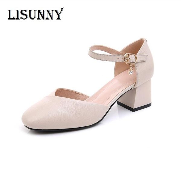 women pumps 2021 fashion genuine leather one word buckle high heel lady shoes female sandal chaussures femme 34-41 dress, Black
women pumps 2021 fashion genuine leather one word buckle high heel lady shoes female sandal chaussures femme 34-41 dress, Black