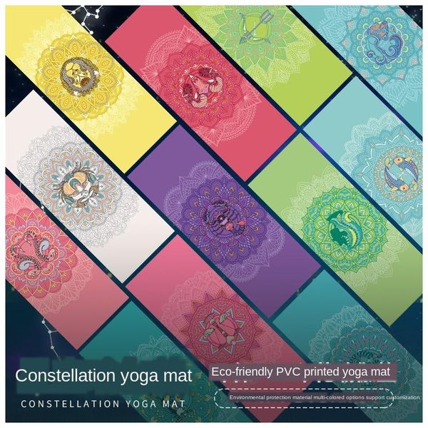 yoga mats mat pvc digital printing constellation home beginners non-slip gymnastic fitness
yoga mats mat pvc digital printing constellation home beginners non-slip gymnastic fitness