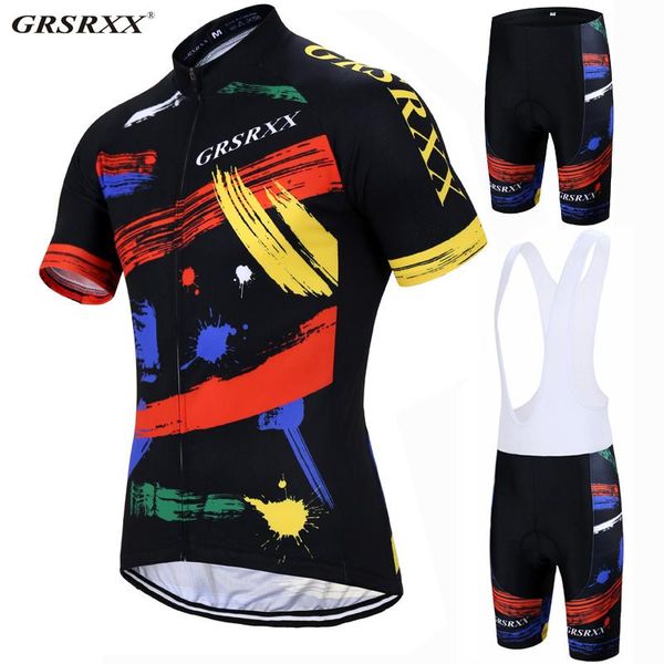 racing sets grsrxx cycling jersey set 2021 summer men's shirt breathable clothing bicycle team pro uniform, Black;blue
racing sets grsrxx cycling jersey set 2021 summer men's shirt breathable clothing bicycle team pro uniform, Black;blue
