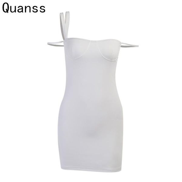 casual dresses quanss summer dress for women 2021 fashion strapless one shoulder strap bodycon club party mini y2k clothes, Black;gray
casual dresses quanss summer dress for women 2021 fashion strapless one shoulder strap bodycon club party mini y2k clothes, Black;gray