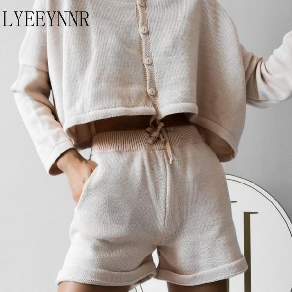 women's tracksuits lyeeynnr chic sweater suit women two piece set long sleeve single breasted cardigan high waist shorts unicolor casua, Gray
women's tracksuits lyeeynnr chic sweater suit women two piece set long sleeve single breasted cardigan high waist shorts unicolor casua, Gray