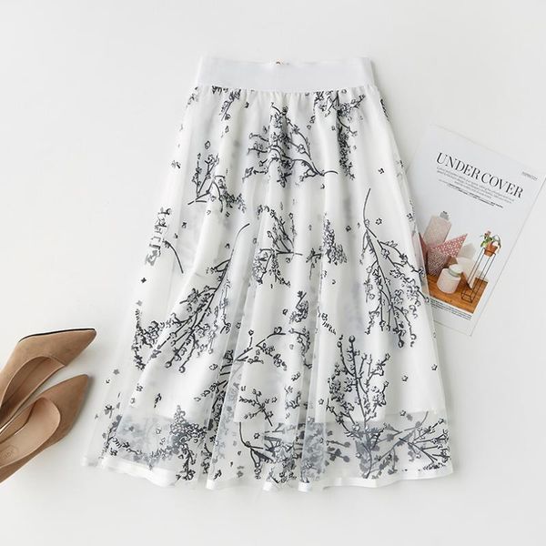 skirts 2021 summer russian women lace print skirt fairy elegant slim a-line high waist mesh safety pants 10 tide styles, Black
skirts 2021 summer russian women lace print skirt fairy elegant slim a-line high waist mesh safety pants 10 tide styles, Black