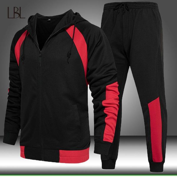 men's tracksuits tracksuit patchwork sets men 2 pieces set sweatshirt + sweatpants sportswear zipper hoodies mens autumn winter jogger, Gray
men's tracksuits tracksuit patchwork sets men 2 pieces set sweatshirt + sweatpants sportswear zipper hoodies mens autumn winter jogger, Gray