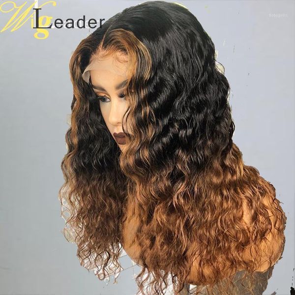 wigleader highlight ombre remy human hair curly lace front wig preplucked glueless frontal wigs with baby wigs1, Black;brown
wigleader highlight ombre remy human hair curly lace front wig preplucked glueless frontal wigs with baby wigs1, Black;brown