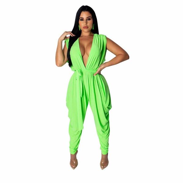women's jumpsuits & rompers 2021 summer women lace up jumpsuit loose backless deep v neck sleeveless long romper, Black;white
women's jumpsuits & rompers 2021 summer women lace up jumpsuit loose backless deep v neck sleeveless long romper, Black;white