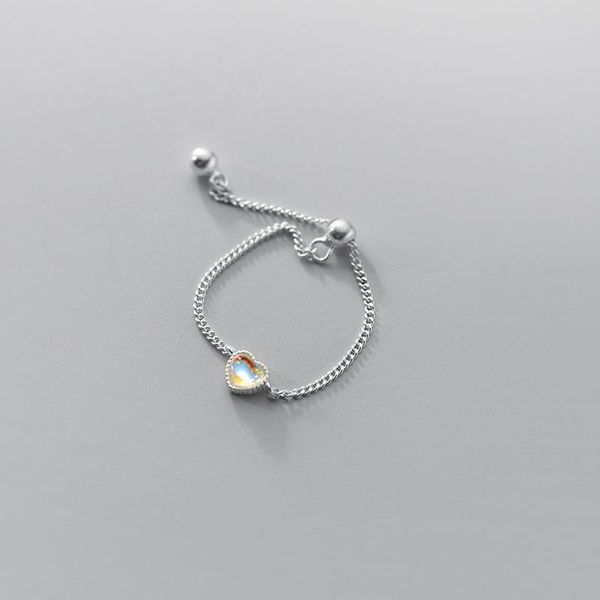 wedding rings 925 sterling silver tiny love opal stone fashion korean adjustable chain personality jewelry engagement party gift, Slivery;golden
wedding rings 925 sterling silver tiny love opal stone fashion korean adjustable chain personality jewelry engagement party gift, Slivery;golden