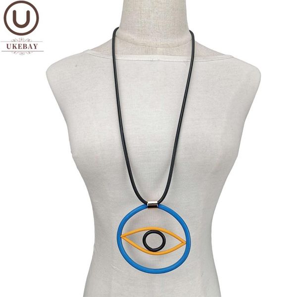 pendant necklaces ukebay demon eye for women handmade original jewelry gothic statement necklace rubber jewellery gift chain, Silver
pendant necklaces ukebay demon eye for women handmade original jewelry gothic statement necklace rubber jewellery gift chain, Silver