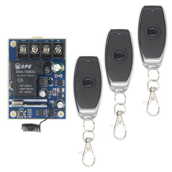 smart home control dc 12v 24v 36v 48v 1ch 1 ch 30a wireless remote light motor switch relay output radio rf transmitter receiver
smart home control dc 12v 24v 36v 48v 1ch 1 ch 30a wireless remote light motor switch relay output radio rf transmitter receiver