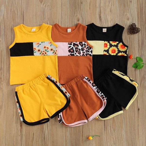 clothing sets 1-5y toddler kids baby boy girl sleeveless print vest shorts pant bottom 2pcs summer clothes set, White
clothing sets 1-5y toddler kids baby boy girl sleeveless print vest shorts pant bottom 2pcs summer clothes set, White