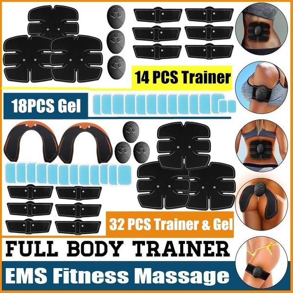 full body massager 32/14pcs/set bodybuilding training trainer professional ems fitness shaper replacement gel
full body massager 32/14pcs/set bodybuilding training trainer professional ems fitness shaper replacement gel