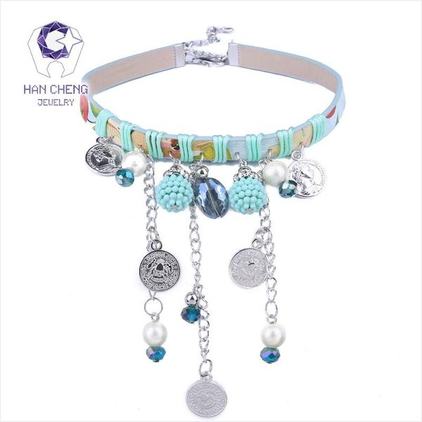chokers hancheng fashion pu belt pearl discolor created crystal coin choker necklace women necklaces tassel collar jewelry bijoux, Golden;silver
chokers hancheng fashion pu belt pearl discolor created crystal coin choker necklace women necklaces tassel collar jewelry bijoux, Golden;silver