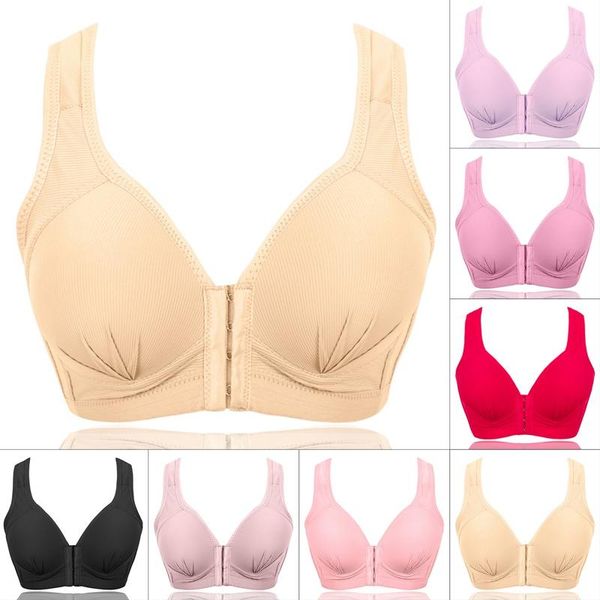 bras women comfortable brassiere women's underwearlarge size cotton bra without steel ring front buckle push fanatic, Red;black
bras women comfortable brassiere women's underwearlarge size cotton bra without steel ring front buckle push fanatic, Red;black