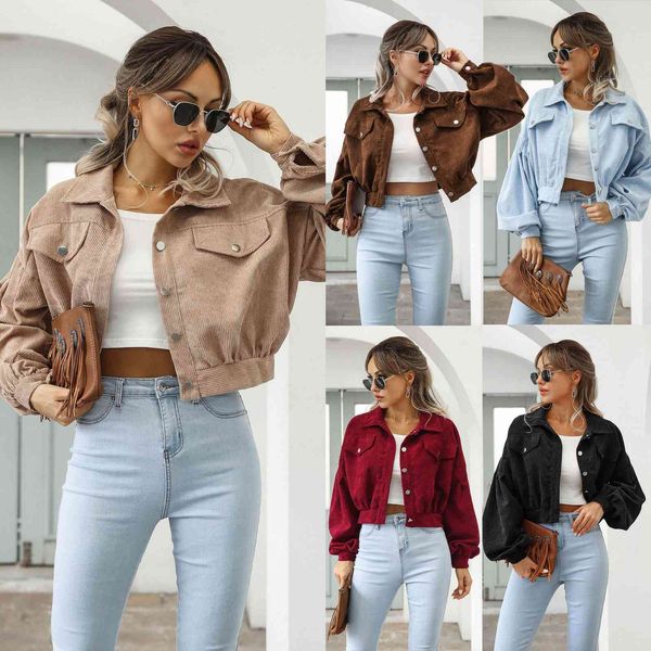 two piece dress corduroy jacket women autumn lantern sleeve womens coats basic jackets female slim stretch short coat rml5, White
two piece dress corduroy jacket women autumn lantern sleeve womens coats basic jackets female slim stretch short coat rml5, White