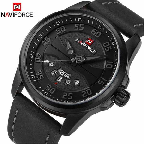 wristwatches naviforce brand men sport quartz watch army military men's watches date clock man strap leather waterproof relogio masculi, Slivery;brown
wristwatches naviforce brand men sport quartz watch army military men's watches date clock man strap leather waterproof relogio masculi, Slivery;brown