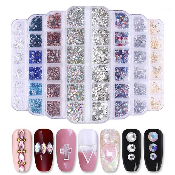 boxes / set of ab crystal rhinestone diamond gem 3d diy tips manicure glitter gems accessories1, Silver;gold
boxes / set of ab crystal rhinestone diamond gem 3d diy tips manicure glitter gems accessories1, Silver;gold