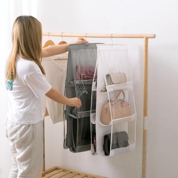 storage boxes & bins 6 pockets hanging bag for handbag hats clothes closet organizer folding shelf bags household
storage boxes & bins 6 pockets hanging bag for handbag hats clothes closet organizer folding shelf bags household