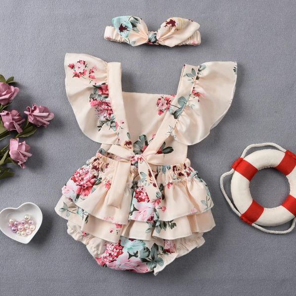 rompers 2021 sweet style breathable baby girls outfit suit infant summer creative floral printing sleeve romper + bow headwear, Blue
rompers 2021 sweet style breathable baby girls outfit suit infant summer creative floral printing sleeve romper + bow headwear, Blue