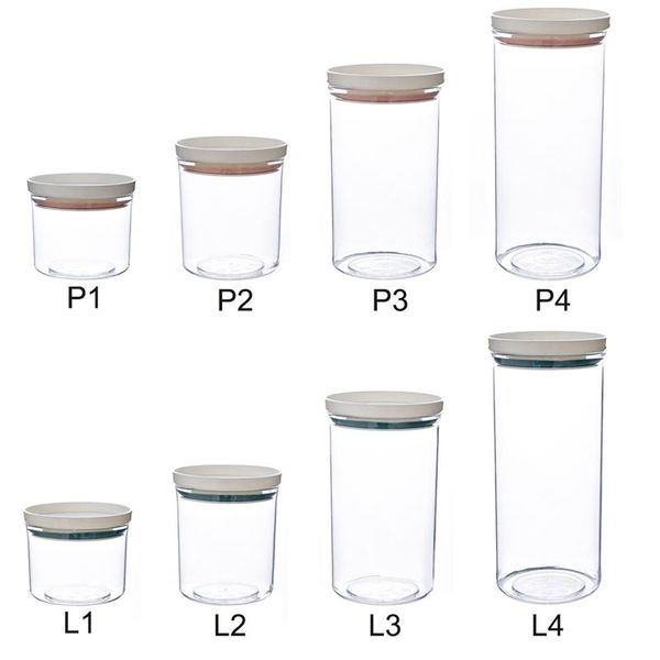 storage bottles & jars superimposed food containers plastic kitchen refrigerator boxes multigrain tank transparent sealed 4 szie
storage bottles & jars superimposed food containers plastic kitchen refrigerator boxes multigrain tank transparent sealed 4 szie