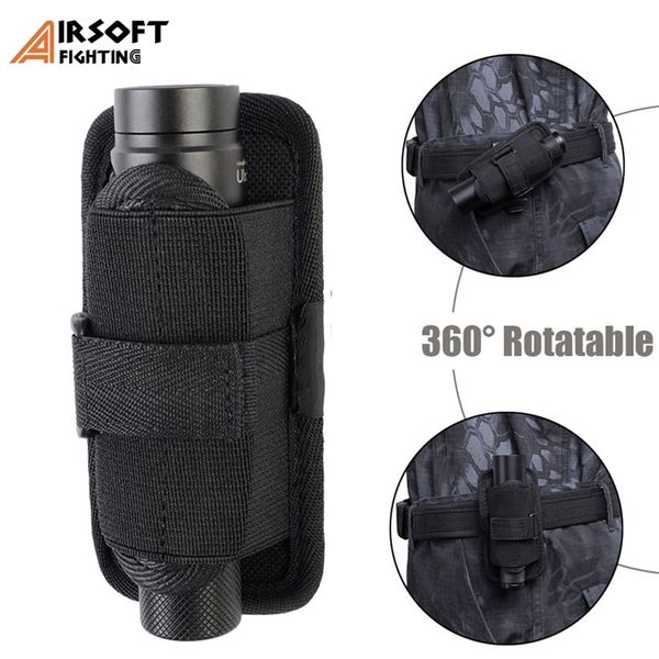 tactical molle flashlight pouch led torch holster 360degree rotatable belt carry case holder outdoor hunting camping accessories
tactical molle flashlight pouch led torch holster 360degree rotatable belt carry case holder outdoor hunting camping accessories